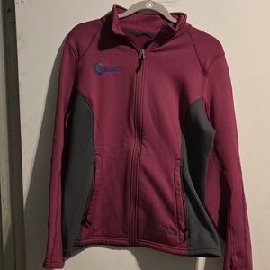L.L. Bean Women's Magenta and Charcoal Ski Jacket